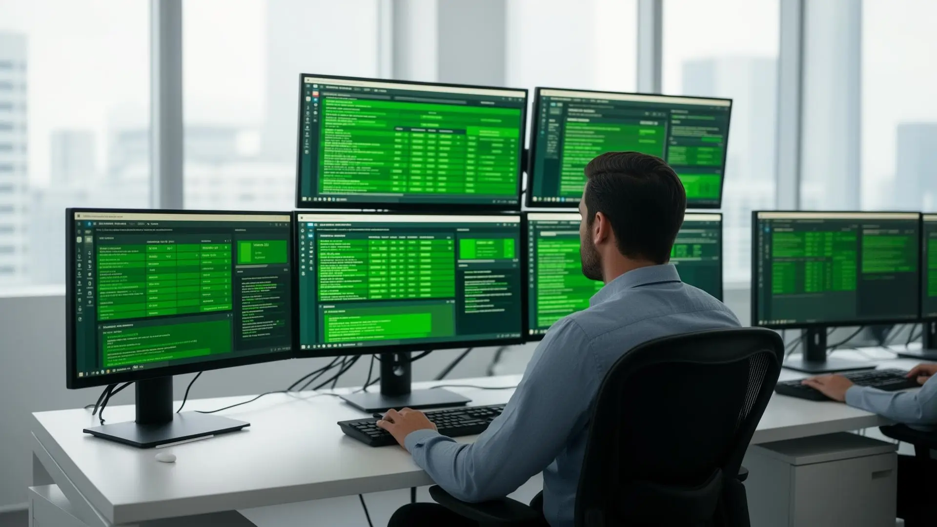 24/7 UK security operations centre team monitoring SME threat dashboards